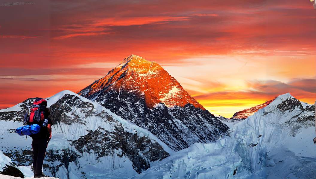 Mount Everest Situated