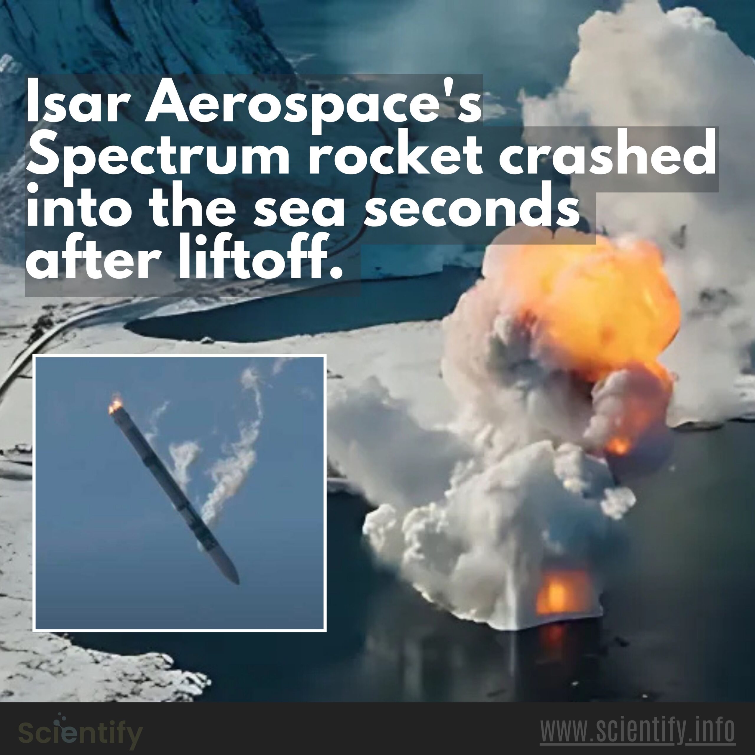 Image showing a rocket from Isar Aerospace.