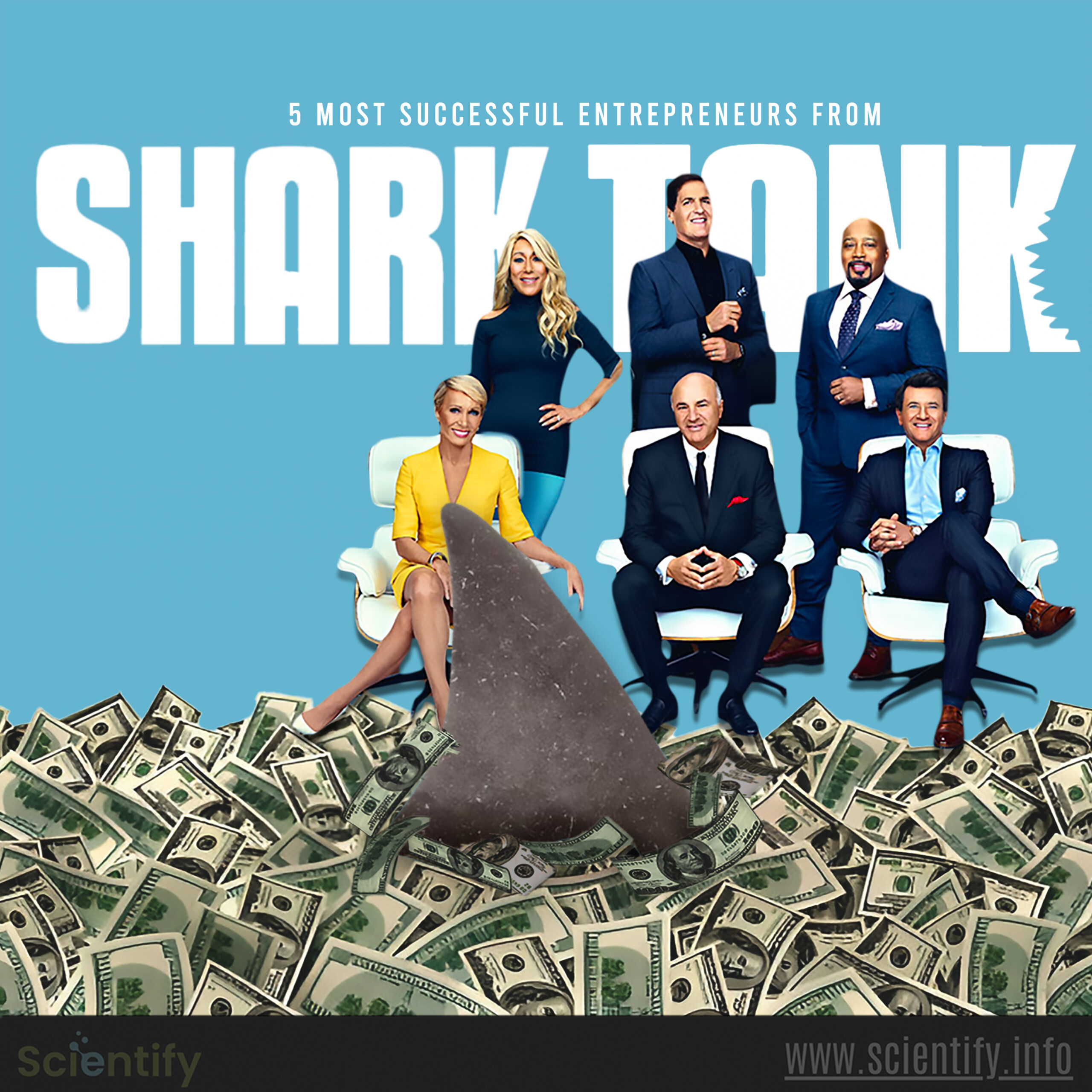 Image showing entrepreneurs from the shark tank USA